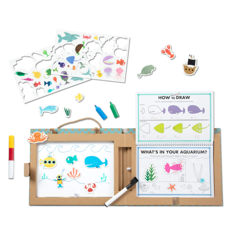 Melissa and Doug Play Draw Create Ocean Our Past Times
