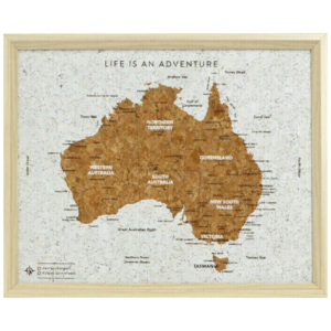 Splosh - Travel Board - Small Australia Map
