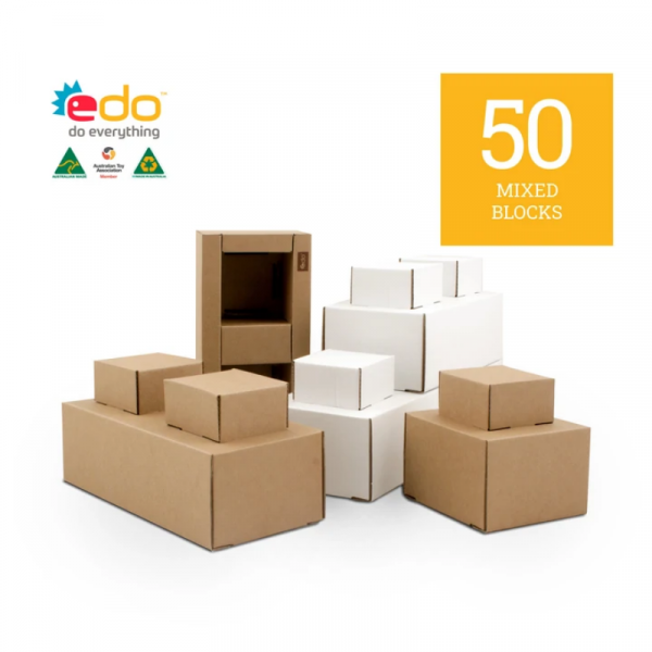 Play Edo - EDO 50 - Giant Cardboard Bricks