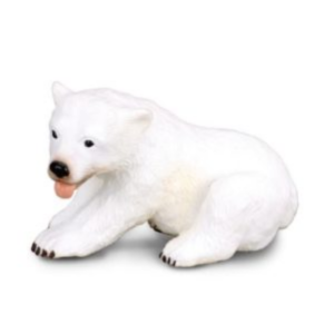 CollectA - Toy Replica - Polar Bear Cub Sitting