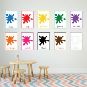 Slick Graphics - Wall Decal - Colours