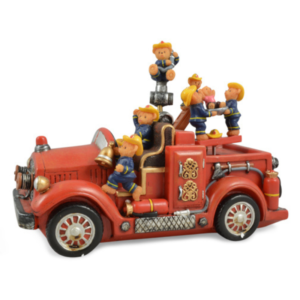 Landmark - Music Box - Teddy Bear Fire Brigade