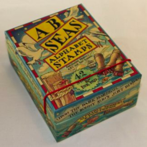 Authentic Models - A-B-Seas Alphabet Stamp Set - Packaging