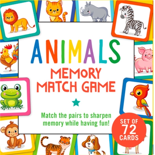 Peter Pauper Press - Animals Memory Match Game - Our Past Times