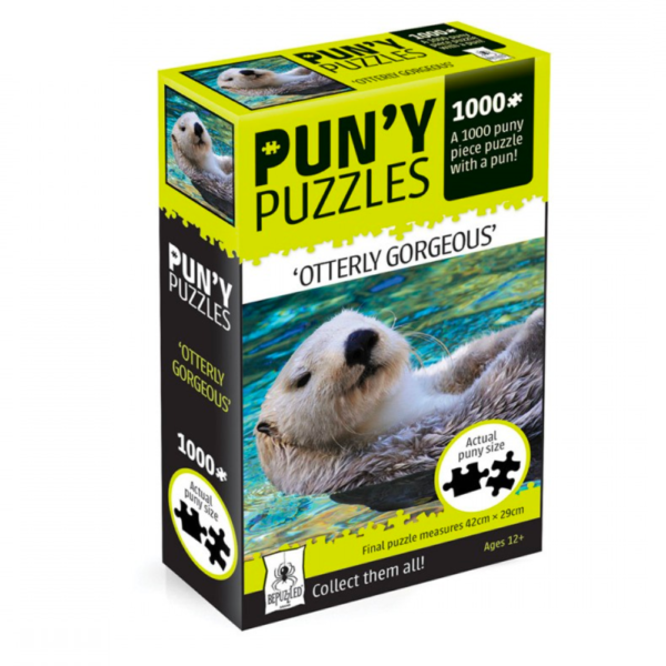BePuzzled - Pun'y Puzzle - 1000 piece - Otterly Gorgeous