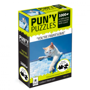 BePuzzled - Pun'y Puzzle - 1000 piece - You're Pawsome