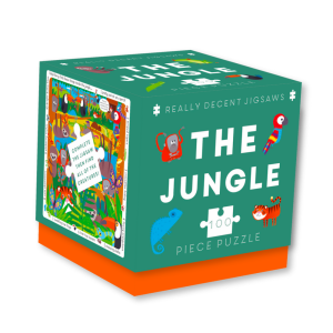 Really Decent Jigsaws - Jigsaw Cube - The Jungle - Box