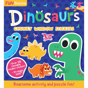 Imagine That - Dinosaur Chunky Window Stickers