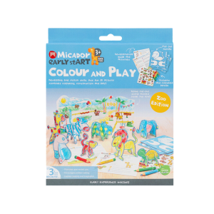 Micador - Early stART - Colour and Play - Zoo Edition