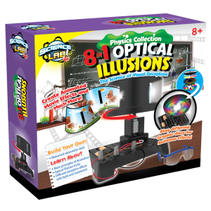 Science Lab - 8 in 1 Optical Illusions Kit