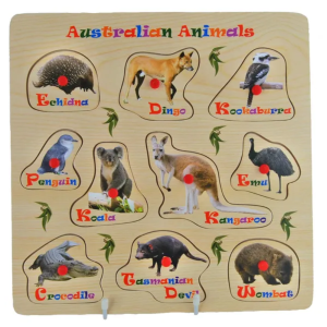 Elka - Wooden Puzzle - Australian Animals 1