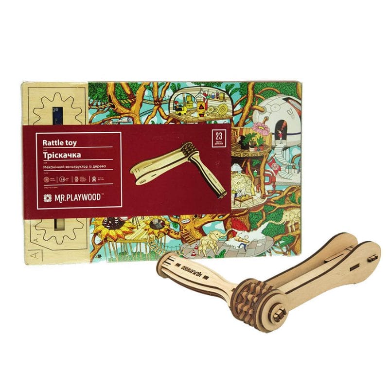 Mr. Playwood - Rattle Toy