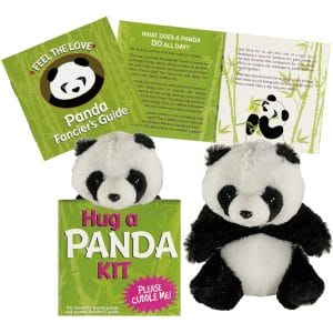 panda soft toy plush cuddly panda