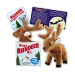 reindeer soft toy plush cuddly reindeer