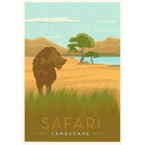 Ravensburger 99 Piece Jigsaw Puzzle – Safari Landscape