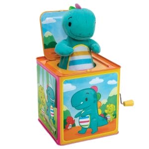 Schylling Jack in the Box – Baby Dino