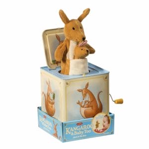 Schylling Jack in the Box – Kangaroo and Baby Too
