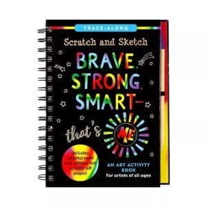 Peter Pauper Press - Scratch and Sketch - That's Me (Brave, Strong, Smart)