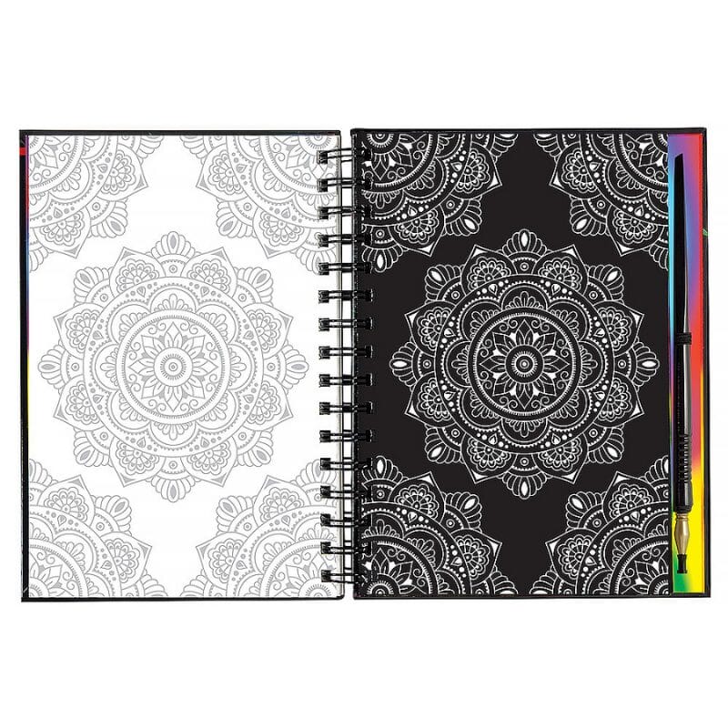 Peter Pauper Press - Scratch and Sketch - Extreme Mandalas