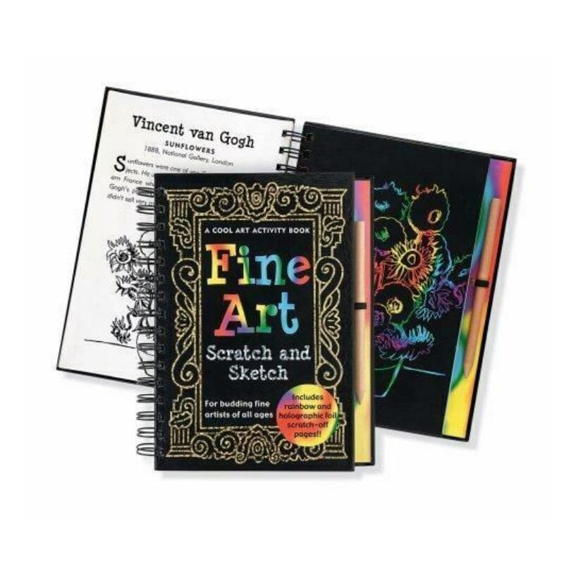 Peter Pauper Press - Scratch and Sketch - Fine Art