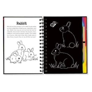 Peter Pauper Press - Scratch and Sketch - Forest Friends