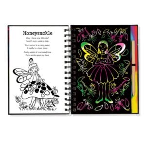 Peter Pauper Press - Scratch and Sketch - Garden Fairies