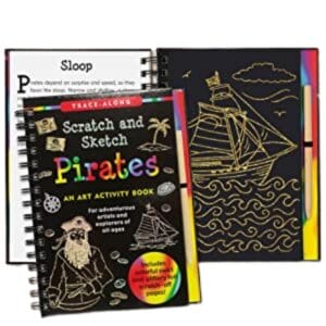 Peter Pauper Press - Scratch and Sketch - Pirates
