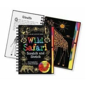 Peter Pauper Press - Scratch and Sketch - Wild Safari