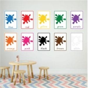 Slick Graphics Wall Decal – Colours