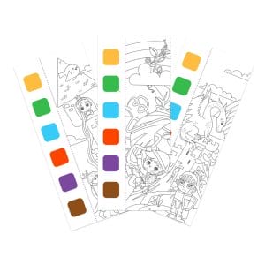 mierEdu - Pocket Watercolour Painting Book - Classical Fairy Tales