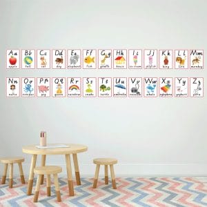 Slick Graphics Wall Decal – Alphabet