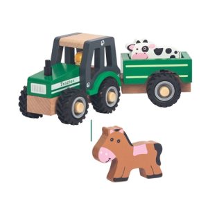 Toyslink - Wooden Farm Tractor