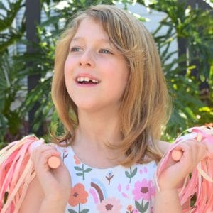 Kaper Kidz - Wooden Cheerleader Pom Poms