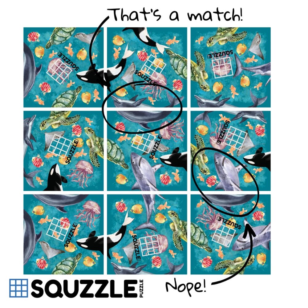 Fun2 - Squzzle Puzzle - Ocean Life