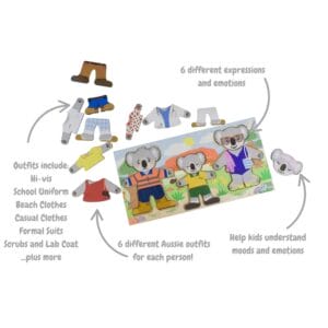 Kaper Kidz - Dressing Koala Family
