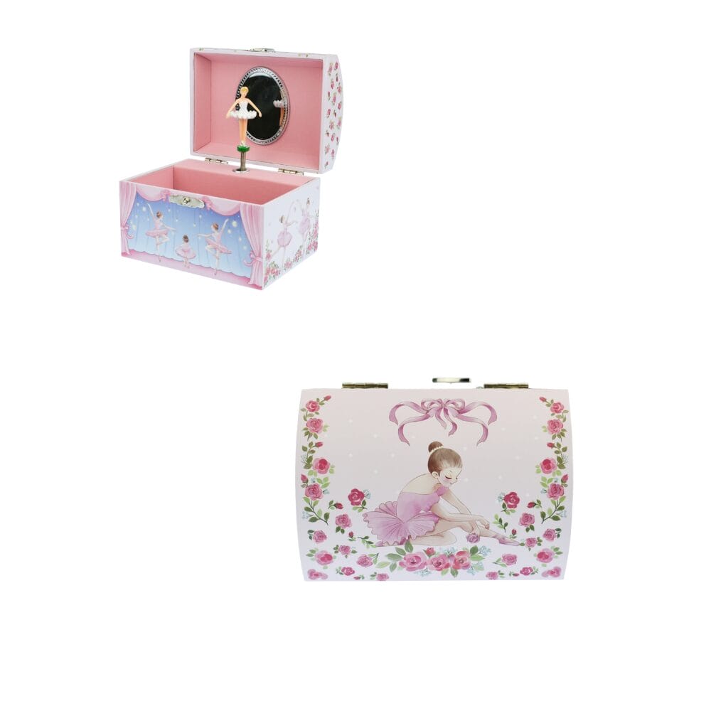 Kaper Kidz - Music Box - Rosabella Ballerina Dome Lid