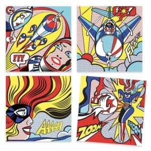 Djeco - Inspired by Superheroes (Roy Lichtenstein)