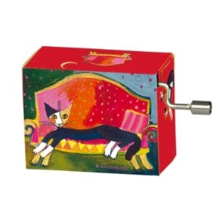 Fridolin winding music box wind up musical toy