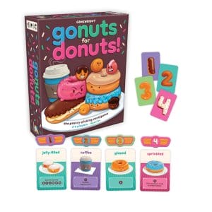 Go Nuts for Donuts card game by Gamewright