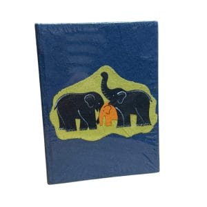 eco friendly elephant dung paper notebook medium