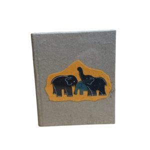 eco friendly elephant dung paper notebook small