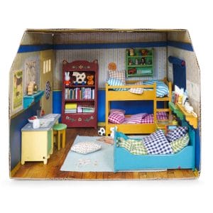 The Mouse Mansion - Cardboard Room - Kids Bedroom