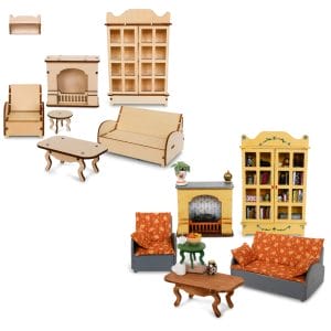 The Mouse Mansion - Furniture Kit - Living Room