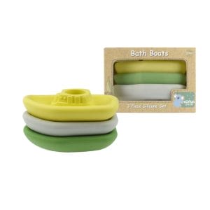 Koala Dream Silicone Bath Boats – Yellow/Purple