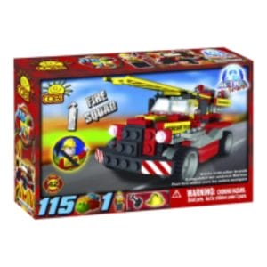 COBI Action Town Fire Squad Construction Set – 115 Piece Kit