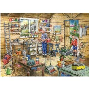 House of Puzzles Fred's Shed – 500 Piece Jigsaw Puzzle