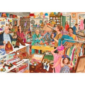 House of Puzzles Charity Bargains – 1000 Piece Jigsaw Puzzle