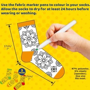 Buddy and Barney Doodle Socks