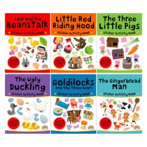 Really Decent Sticker Activity Suitcase – Fairy Tales