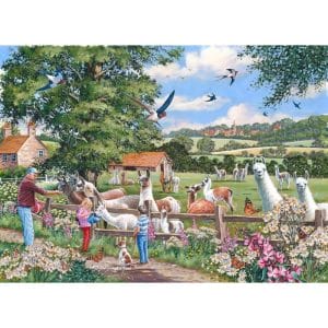 House of Puzzles Llama Mamas – 1000 Piece Jigsaw Puzzle